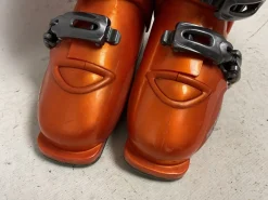 Used Tecnica TJR SUPER Boys DH Ski Boot Orange 215 MP - J03