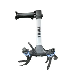 Used Thule APEX SWING AWAY 4 BIKE HITCH RACK Rear Mount Carrier Black