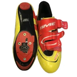 Used Time EQ Pro CX Bike Shoes Adult Yellow Senior 10.5