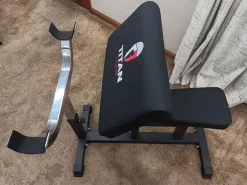 Used Titan Fitness PREACHER BENCH Arm Curl Bench