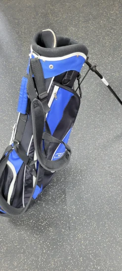 Used TiTech 5 WAY STAND BAG Mens Stand Bag Navy Blue