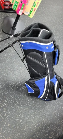 Used TiTech 5 WAY STAND BAG Mens Stand Bag Navy Blue