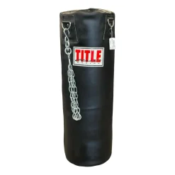 Used Title CLASSIC Boxing Heavy Bag Black 100 lb
