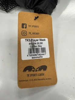 Used TK TK3 PLAYERS MASK FH Facial Protection Teal Senior