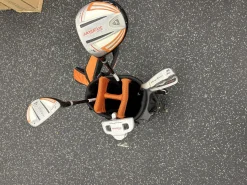 Used Tommy Armour HOT SCOT JUNIOR Jr Package Set LH Orange 5 Piece