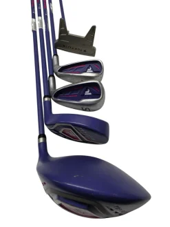 Used Top Flite Jr Girls Package Set RH Pink/Purple 6 Piece