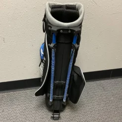 Used Top Flite Jr Stand Bag Royal Blue And Chrome