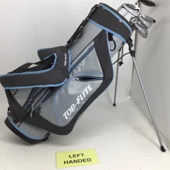 Used Top Flite 2026 9PC WOMENS LH NO DIVER PACKAGE SET Womens Package Set LH Carolina Blue 9 Piece