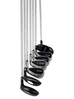 Used Top Flite STAINLESS Junior Package Set Right Hand Royal Blue 7 Piece