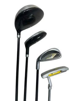 Used Tour X JR LH GOLF SET Jr Package Set LH Black And Yellow 4 Piece
