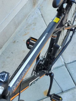Used TRANSEO 4.0 Mountain Bike Mens Black 53-57cm - 21-22" - XL Frame