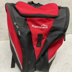 Used TRANSPACK Ski Boot Bag Red