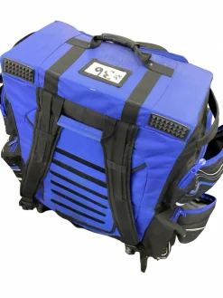 Used Tron X ROLLER BAG Jr Hockey Wheeled Goalie Royal Blue