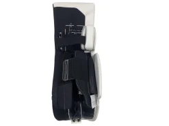 Used True CATALYST Goalie Leg Pads Junior White/Black 28+2”