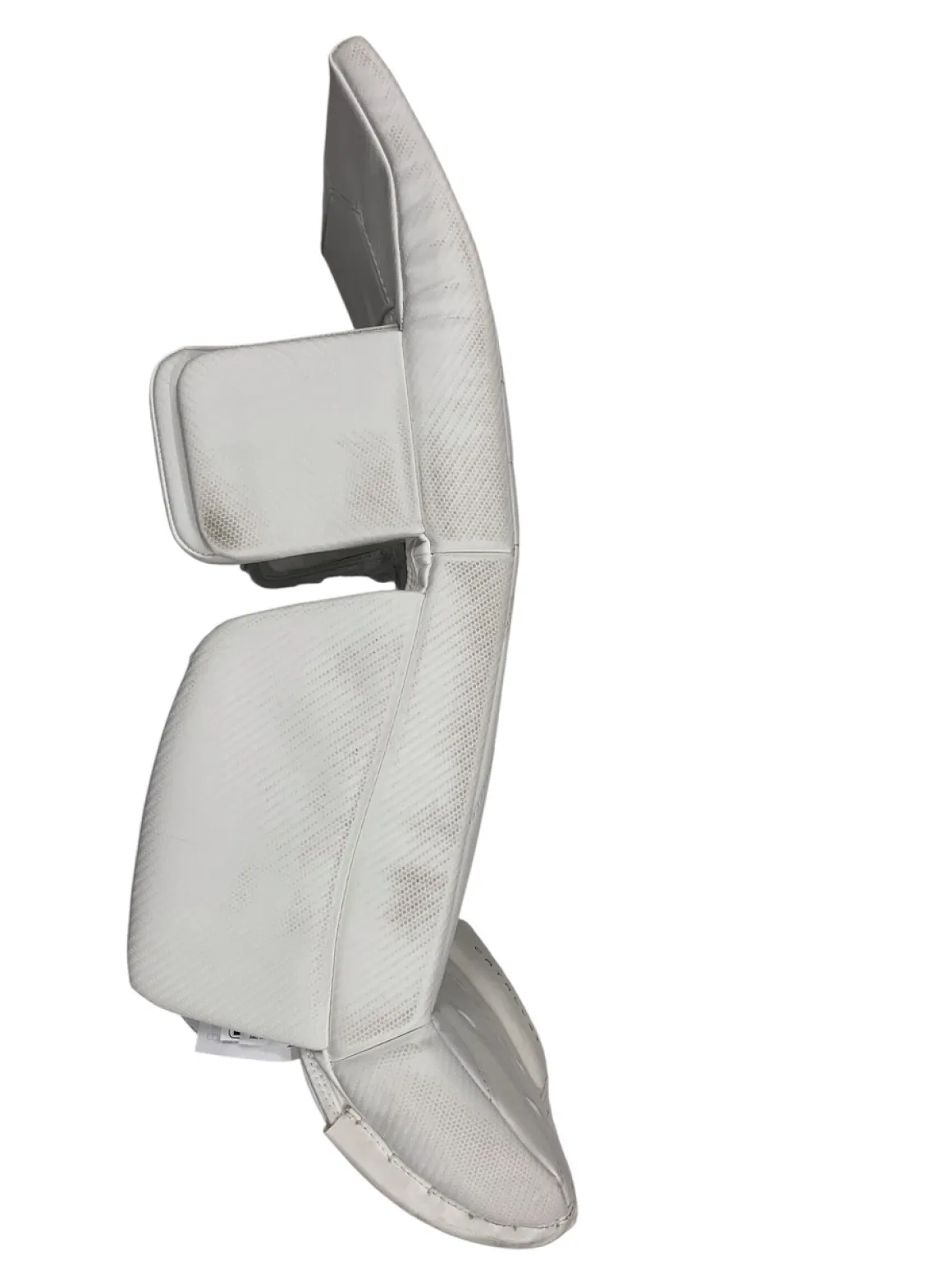 Used True CATALYST Goalie Leg Pads Junior White 28+2”