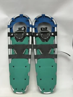Used Tubbs Snowshoes Mens Royal Blue And Lime Green 30"