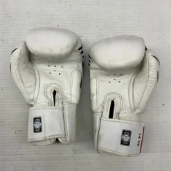 Used TWINS SPECIAL 14 OZ Boxing Gloves Black Senior
