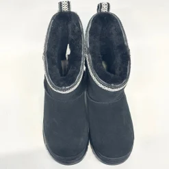 Used UGG Snow/Hunt/Hike Boots Y Black Junior 03