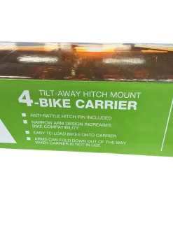 Used UHAUL 4 BIKE CARRIER Top Mount Carrier Black