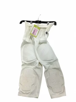 Used Under Armour Adult FB Integrated Pants White MD