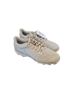 Used Under Armour BASEBALL CLEATS BB/SB Cleats Grey Senior 8.5