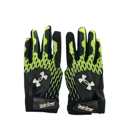 Used Under Armour BB/SB Batting Gloves Green SM