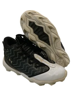 Used Under Armour BH SHOW BB/SB Cleats Black Junior 03
