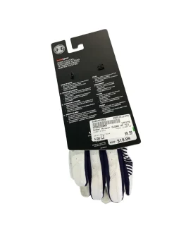 Used Under Armour CLEAN UP BB/SB Batting Gloves Navy Blue LG