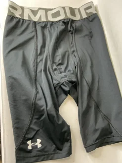 Used Under Armour Compression Shorts Y Black SM