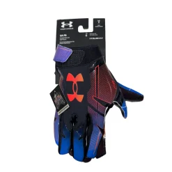 Used Under Armour F8 FB Gloves Black LG