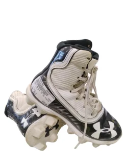 Used Under Armour Jr FB Cleats Black Junior 02.5
