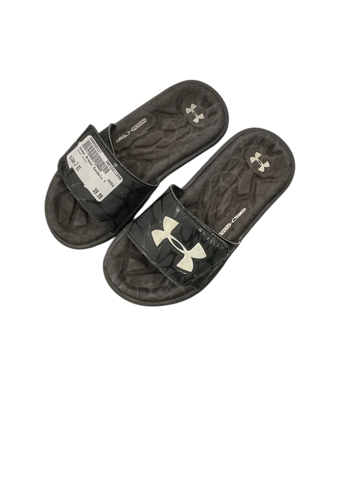 Used Under Armour Sandals Y Junior 01