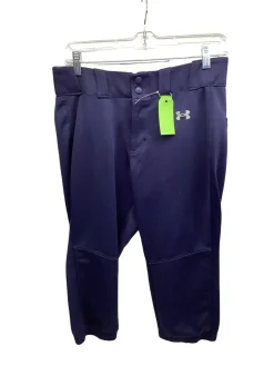 Used Under Armour SOFTBALL PANTS BB/SB Pant Womens Navy Blue MD