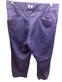 Used Under Armour SOFTBALL PANTS BB/SB Pant Womens Navy Blue MD