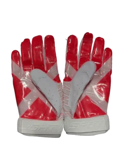 Used Under Armour UA SPOTLIGHT ULTRA GLUEGRIP XL FB Gloves Pink And White XL