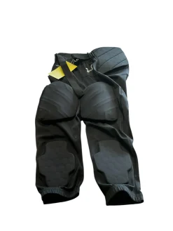 Used Under Armour Youth FB Integrated Pants Black MD