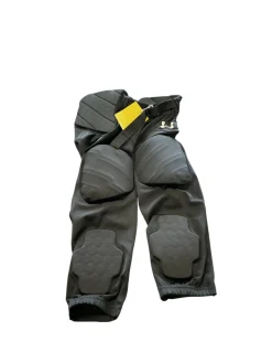 Used Under Armour Youth FB Integrated Pants Black MD