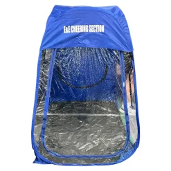 Used UNDER THE WEATHER 1 & 2 Man Tent Navy Blue 2X