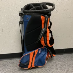Used US Kids Jr Stand Bag Navy Blue And Orange