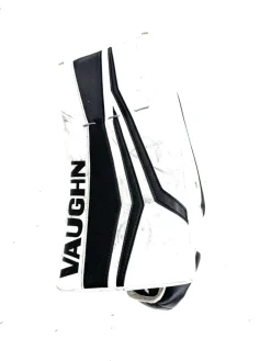 Used Vaughn VELOCITY PRO Senior Goalie Blocker White