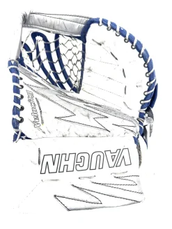 Used Vaughn VELOCITY 7500 Senior Goalie Catcher White