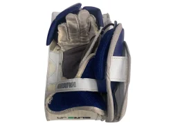 Used Vaughn VENTUS SLR2 Junior Goalie Blocker White/Blue