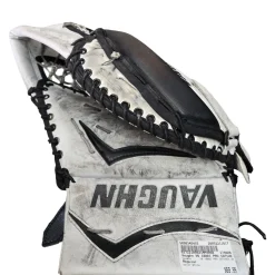Used Vaughn V6 1000I PRO CATCHER JR Junior Goalie Catcher White