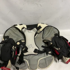 Used Vaughn VISION 9400 Senior Body Armor White/Black/Red SM