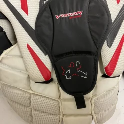 Used Vaughn VISION 9400 Senior Body Armor White/Black/Red SM