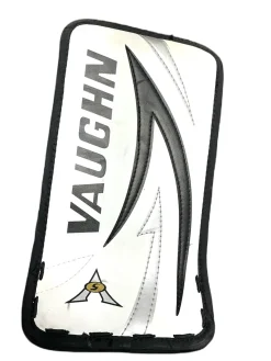 Used Vaughn V7110 V5 Youth Goalie Blocker White And Black