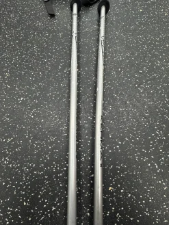 Used VECTOR Mens DH Ski Pole Grey 155 cm / 61 in