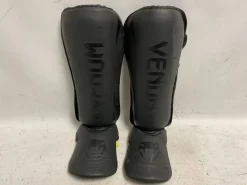 Used Venum 2050 Boxing Leg Pads Black