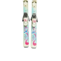 Used Volkl CHICA Girls DH Ski/Binding White 120 cm