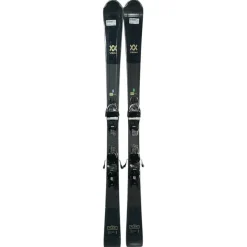 Used Volkl FLAIR Womens DH Ski/Binding Black 144 cm